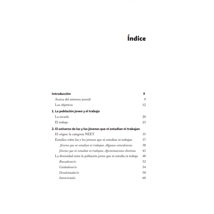 Del concepto a la medición. Estimación con R de la diversidad del grupo de población joven que ni estudia ni trabaja