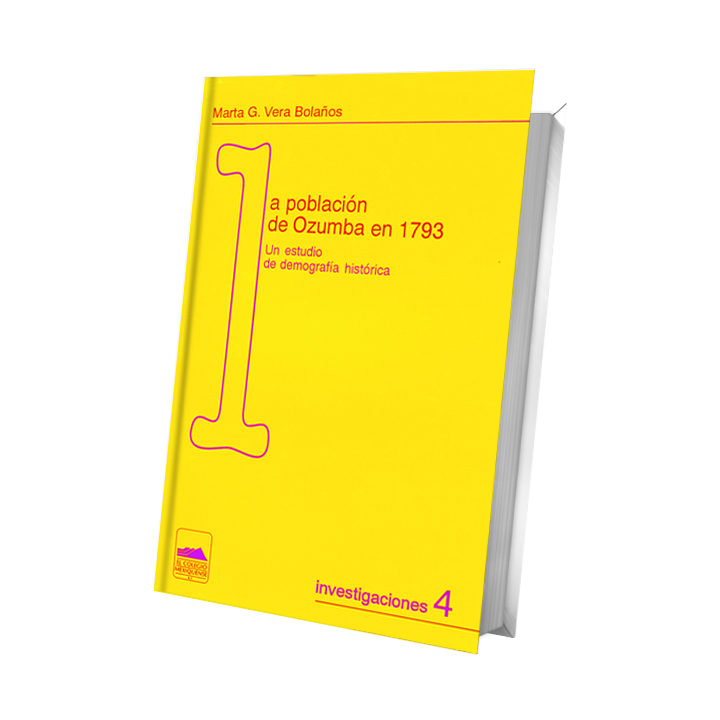 La población de ozumba en 1793: un estudio de demografía ...