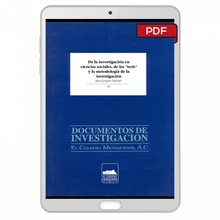 De la investigación en las ciencias sociales...