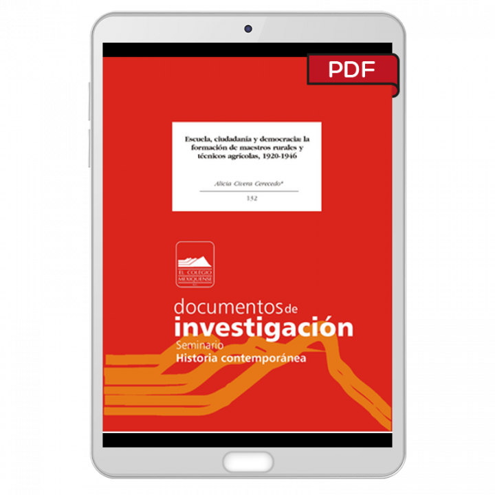 Escuela, ciudadanía y democracia: la formación de maestros rurales y técnicos agrícolas, 1920-1946